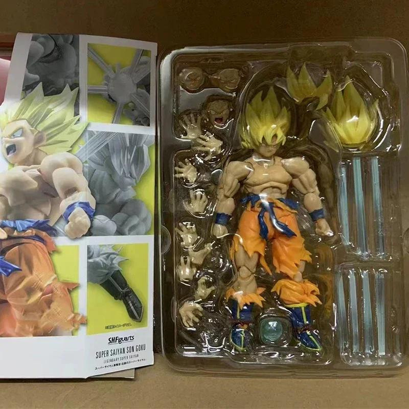 Yiran toy 1 Dragon Ball Z Son Goku Actionfigur Super Saiyan Kakarotto PVC 17cm - Bild 2