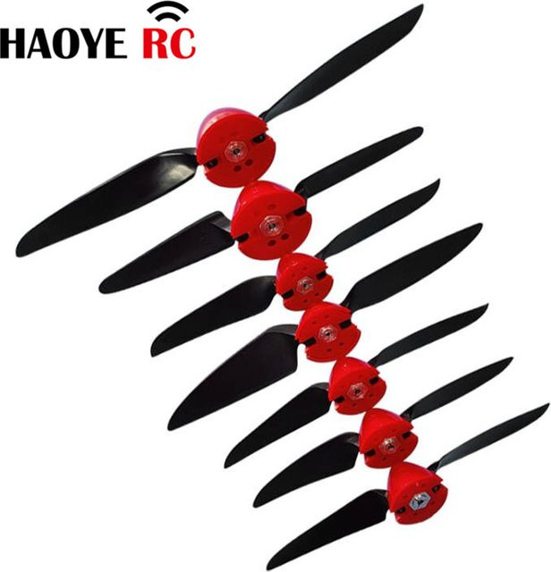 Haoye Faltpropeller mit Spinnerabdeckung, 2-teiliges Set, RC Flugzeug Segelflugzeug Drohnen Zubehör - Bild 1