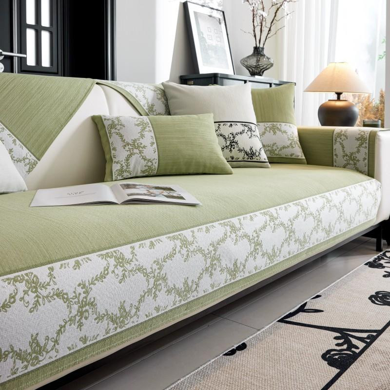 Rutschfester Chenille Sofabezug Universal Couchbezug für dein Wohnzimmer, 70 x 70 cm - Bild 1