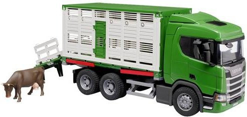 Bruder Scania Tiertransporter Modellfahrzeug - Bild 1