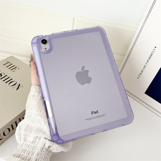 Schutzhülle für Apple iPad und iPad Mini mit Stiftschlitz in Rot, kompatibel mit iPad Pro 11, iPad Air 4/5, iPad Mini 6 und verschiedenen iPad Generationen (7. bis 10. Generation) aus PC und TPU - Bild 1