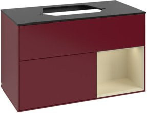 V&B Waschtischunterschrank Finion 100 in Lackausführung, B/T/H: 100 x 50,1 x 50,1 cm - Bild 1