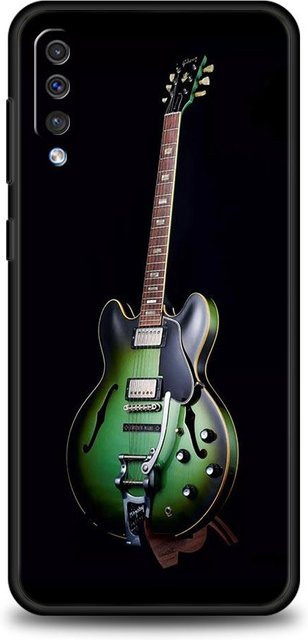 Handyhülle mit Gitarrenmusik Kunst Design für Samsung Galaxy A56 A36 A26 A34 A17 A16 A06 A14 A12 A54 A72 A24 A22 A70 A20e A52 A50 A40 A32 A20 A30 in Multicolor - Bild 1
