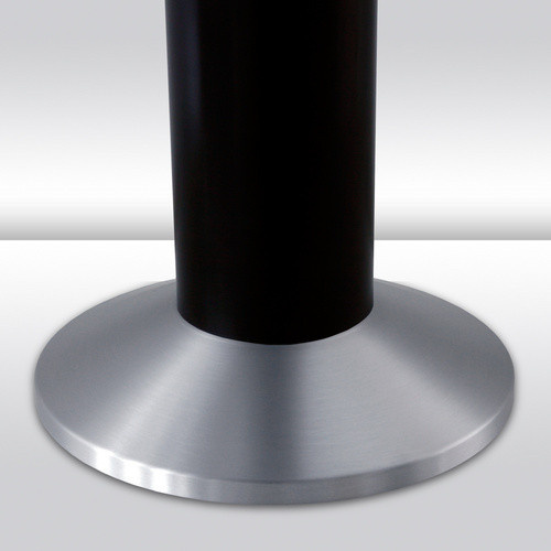 Szagato Aschenbecher aus Aluminium mit herausnehmbarem Inneneimer, Schwarz und Grau, B: 40 cm, H: 81 cm, T: 40 cm - Bild 2