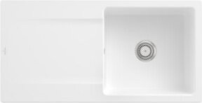 Villeroy & Boch Spüle Siluet aus Keramik in Stone White, Breite: 60 cm - Bild 1