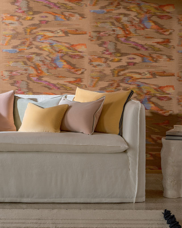 Élitis Tapete Samarkand RM 1098 15 in Multicolour mit abstraktem Boho-Design - Bild 2