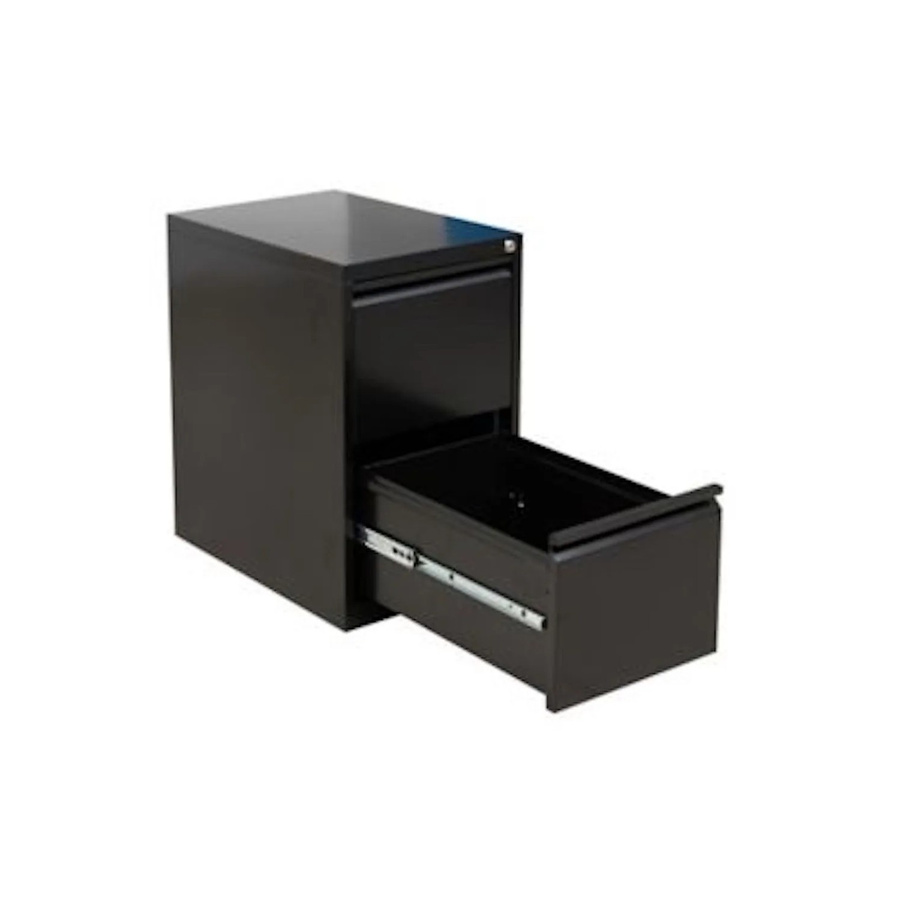 PROREGAL Hängeregistraturschrank Mare mit 2 Schubladen in Schwarz, H x B x T: 70 x 40 x 62 cm - Bild 2