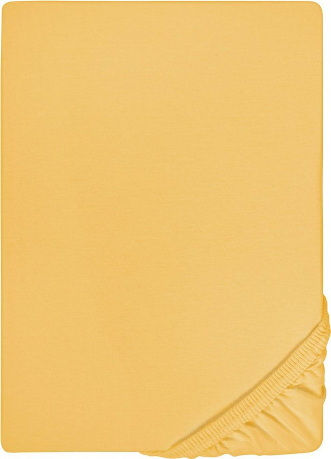 Biberna Spannbettlaken Deluxe Jersey-Elastic aus Baumwolle mit Elasthan und Rundumgummi - Bild 1