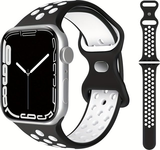 NEY Uhrenarmband Silikon, Schwarz, Unisex - Bild 1