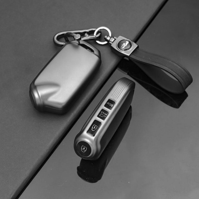 Schutzhülle für Kia K900 Stinger 4 Tasten Smart Remote Key Case aus TPU in Schwarz - Bild 1