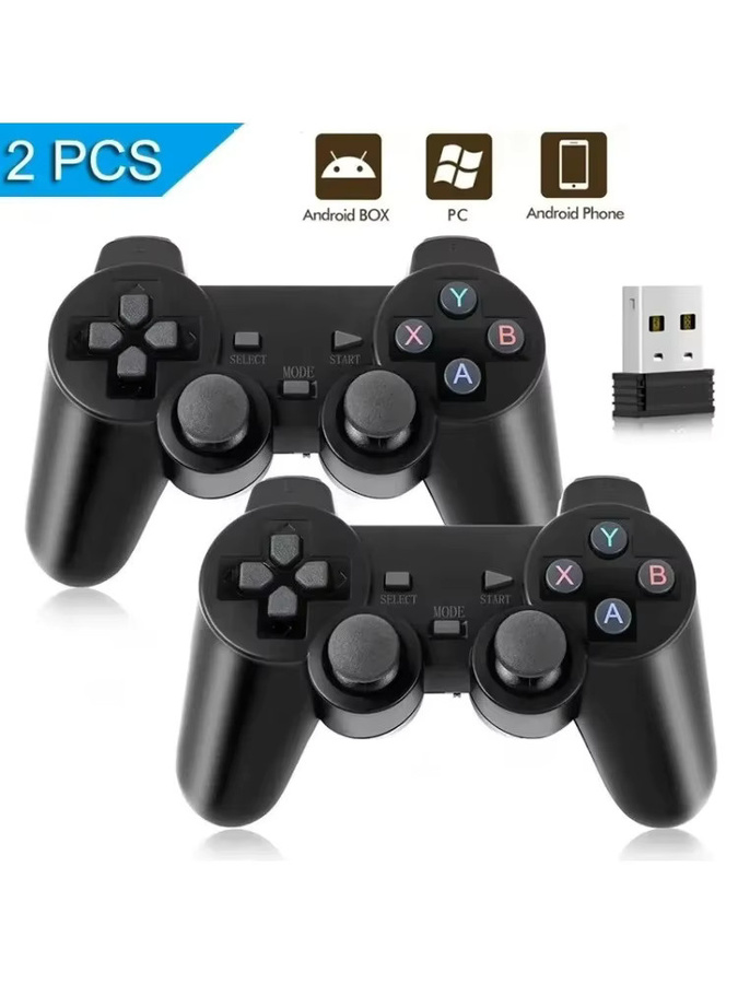 Universeller 2,4G Kabelloser USB-Gamepad Joystick für PC, Android und Handy in Schwarz - Bild 6