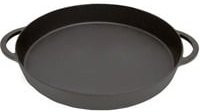 Big Green Egg Gusseisenpfanne, unbeschichtet, Schwarz, Durchmesser: 36 cm - Bild 1