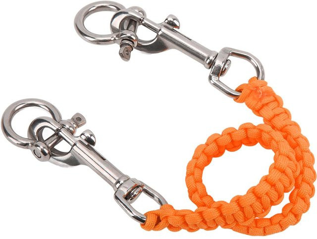 KaiSai Unterwasserkamera-Lanyard Korrosionsbeständiger Tragegriff und Seil in Orange - Bild 1