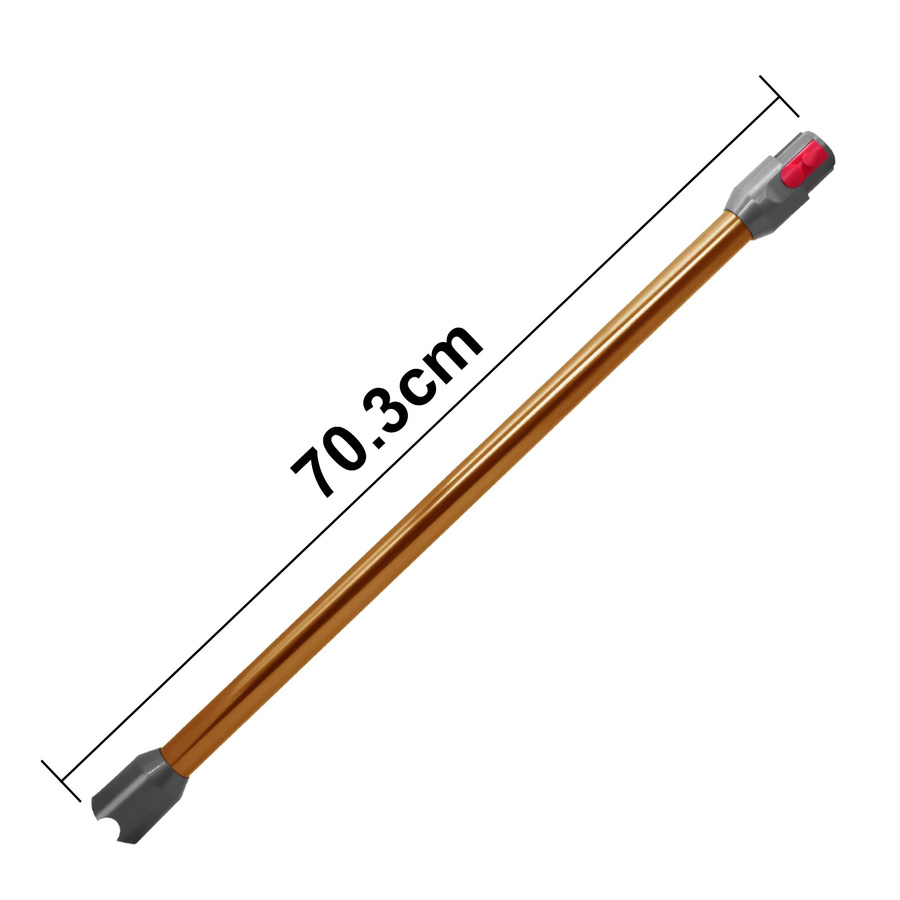 Dyson Verlängerungsstange aus Aluminium für V10 Slim und V12 Slim, gerade Ersatzstange für Handstaubsauger, Länge: 70,3 cm - Bild 1