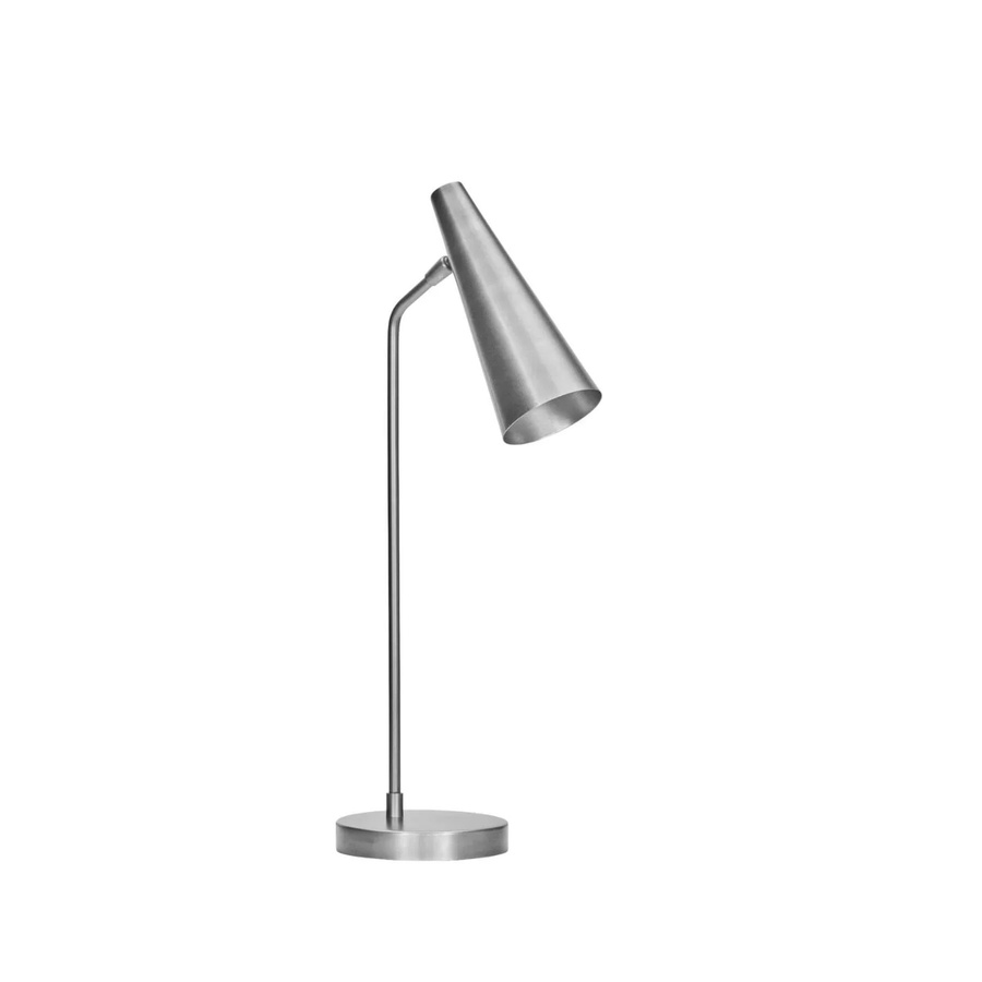 House Doctor Tischleuchte Precise aus Metall in Silber, verstellbar für Home Office und Schlafzimmer - Bild 1