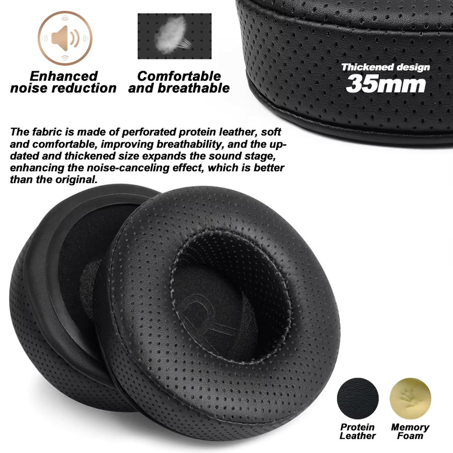 Fostex Ersatz-Ohrpolster aus Meshcloth und Memory Foam für T50RP T40RP T20RP mk3 T60RP in Schwarz - Bild 2