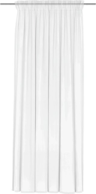 ERWIN M. Transparenter Vorhang Smaragd in Weiß, B: 450 cm, H: 245 cm - Bild 1