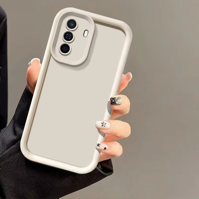 Stoßfeste Matte Rückseite Schutzhülle für Huawei nova Y70, nova Y71 und nova Y70 Plus in Schwarz - Bild 3