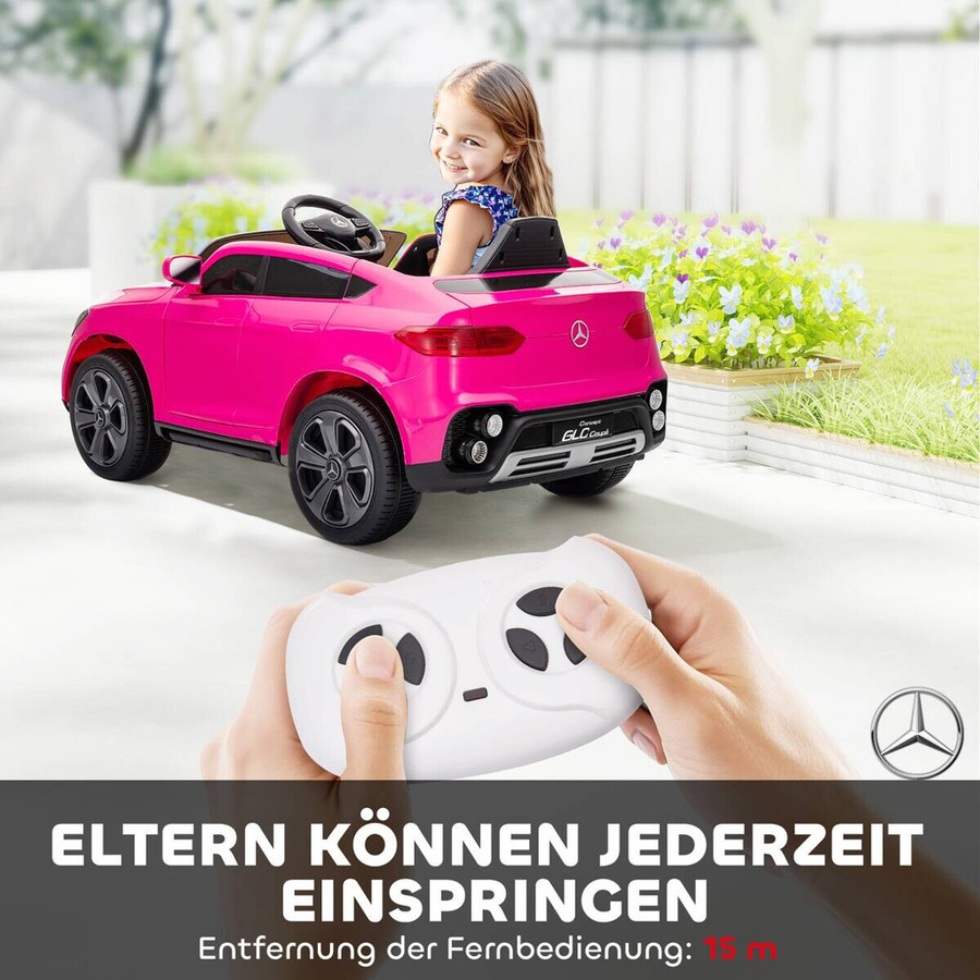 AIYAPLAY Kinder Elektroauto mit Fernbedienung Rosa für 3-6 Jahre - Bild 6