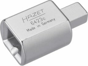 Hazet Einsteck-Adapter 6423C in Silber mit Einsteck-Vierkant 9 x 12 mm und 14 x 18 mm - Bild 1