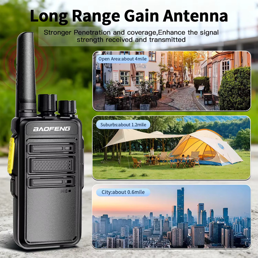 Baofeng BD-V12B Walkie-Talkie Digital-Analog Dual-Mode in Schwarz - Bild 4