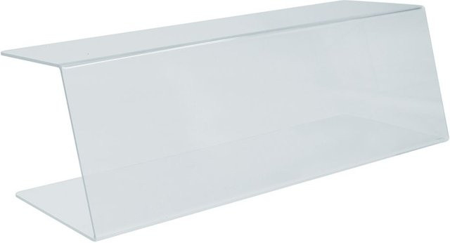 Schneider Thekenaufsteller, transparent, rechteckig, L x B x H: 60 x 22 x 20 cm - Bild 1