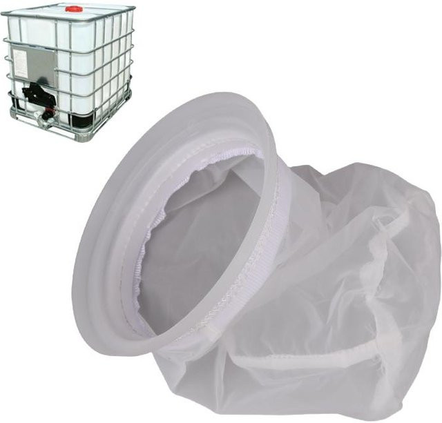 ESHYLALA IBC Wasser Tank Entlüftungsfilter und Abdeckung aus Nylon in Weiß - Bild 1