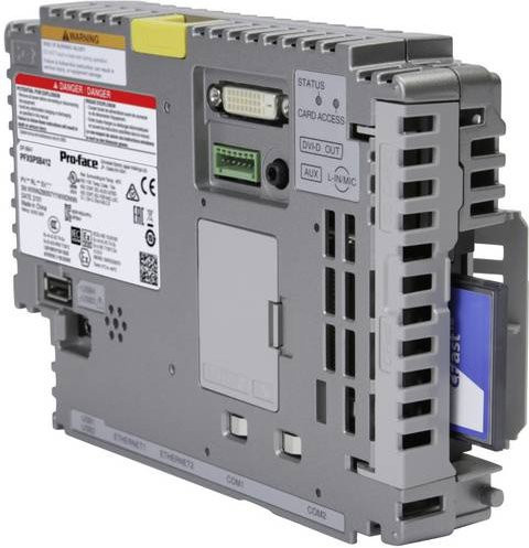 Schneider Electric PFXSP5B412 SPS-Panel PC mit Windows in Grau mit Ethernet/LAN, USB-A und USB Typ Mini-B - Bild 1