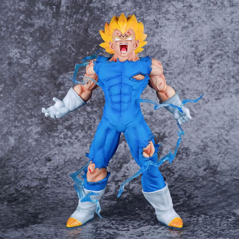 Bandai Dragon Ball Z Majin Vegeta Actionfigur aus PVC in Blau, Höhe: 27 cm - Bild 2