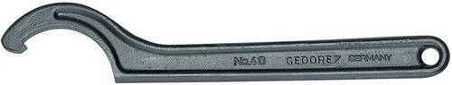 Gedore Hakenschlüssel mit Nase für Nutmuttern SW 120-130 mm, grau - Bild 1