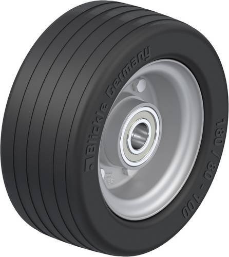 Blickle Schwerlast-Rad 184/20-50K in Schwarz mit 180 mm Durchmesser und 300 kg Tragfähigkeit - Bild 1