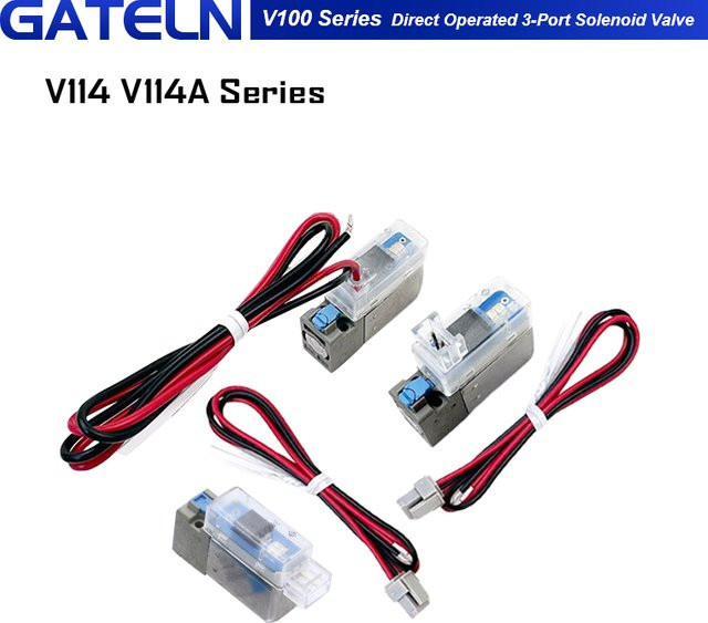 GATELN 3-Port-Magnetventil V114 V114A Serie - Bild 1