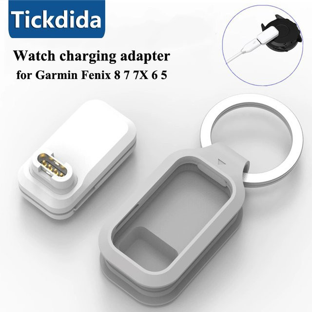 Tickdida Typ-C-Ladeadapter für Garmin, Weiß, Unisex - Bild 1
