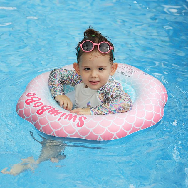 Swimbobo Baby Sitz Schwimm Ring, Rosa / Pink, Blau, ab 0 Jahre - Bild 1