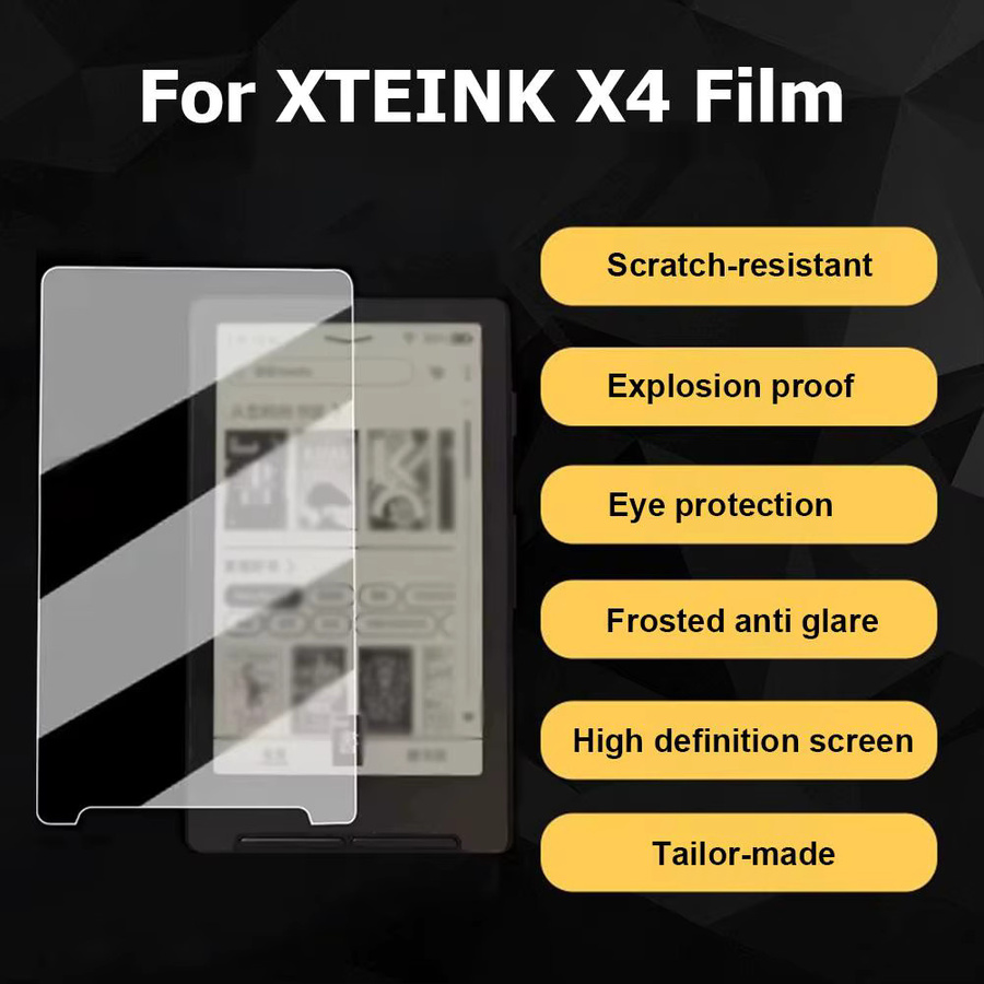 XTEINK HD Vollhydraulischer Hydrogel-Film für X4 E-Book-Reader, 4,3 Zoll, Transparent - Bild 2