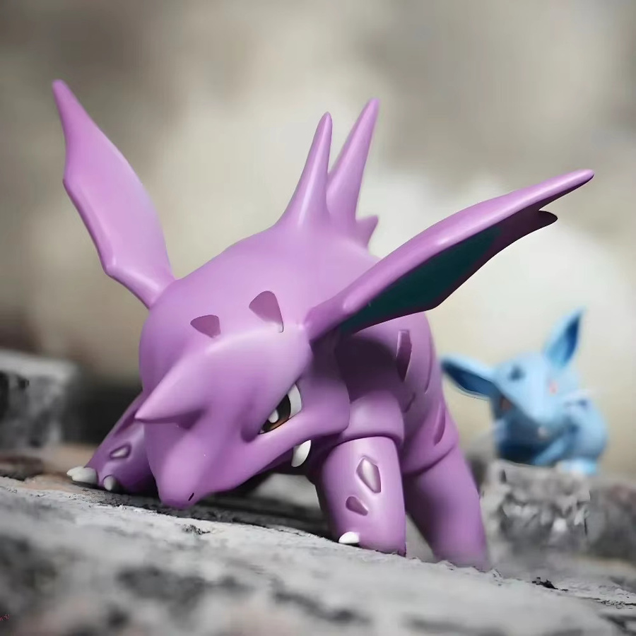 Potdemiel Nidoqueen und Nidoking Actionfiguren, Pokémon, 2-teiliges Set - Bild 2