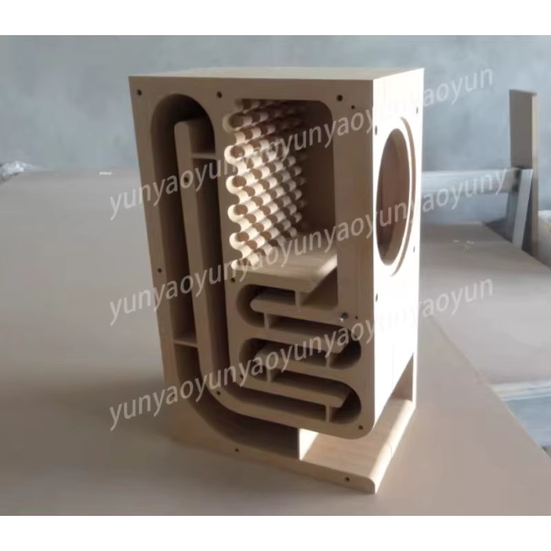 Gall Machine Mate Lautsprecher-Leergehäuse für 6,5 Zoll Breitbandlautsprecher, Paar, Beige - Bild 2