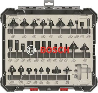 Bosch Fräser-Set mit 6-mm-Schaft, 30-teilig - Bild 2