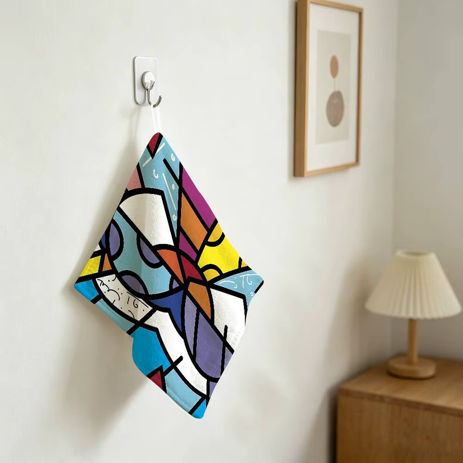 B-Britto Hänge-Küchentuch aus Polyester-Baumwolle, Mehrfarbig, Breite: 30,0 cm, Höhe: 25,0 cm - Bild 1