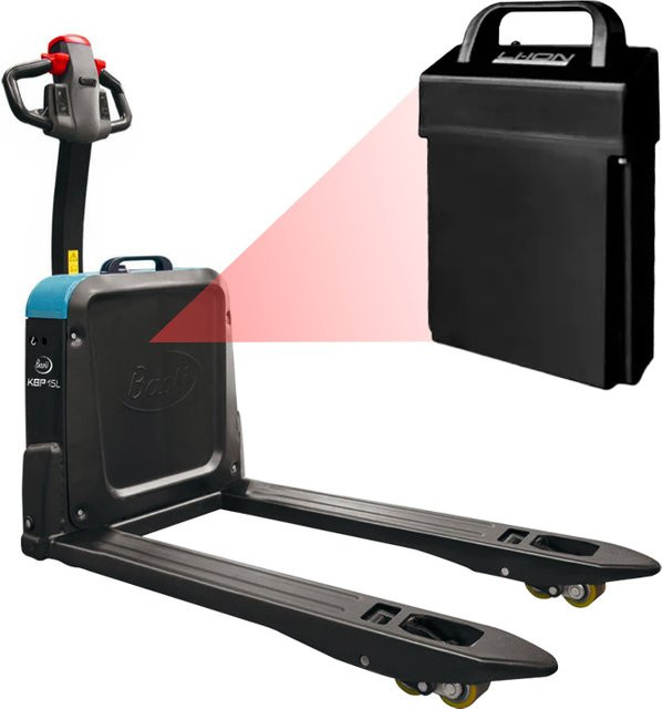 Big Joe Lithium-Ionen-Batterie 24V 20Ah für LPT26 LPT33 T40 EP Linde Pallet Truck Jack 1113-513000-0H in Schwarz - Bild 1