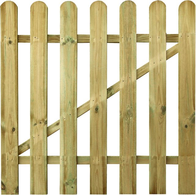 Gartentor Staketenzaun Breite: 80 cm, Höhe: 100 cm - Bild 1