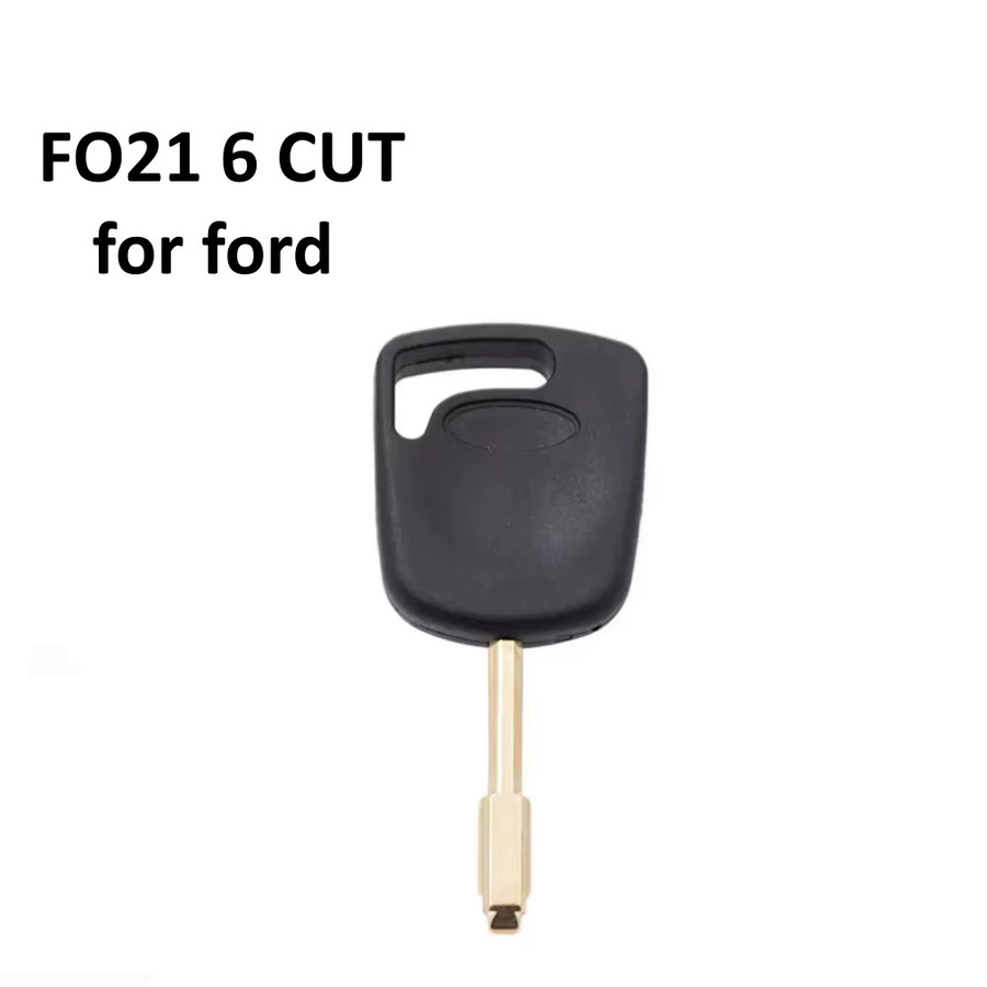 5 Stück ITSkey Transponderschlüssel FO21 6 CUT 8 CUT für Ford Mondeo und Jaguar in Schwarz - Bild 2
