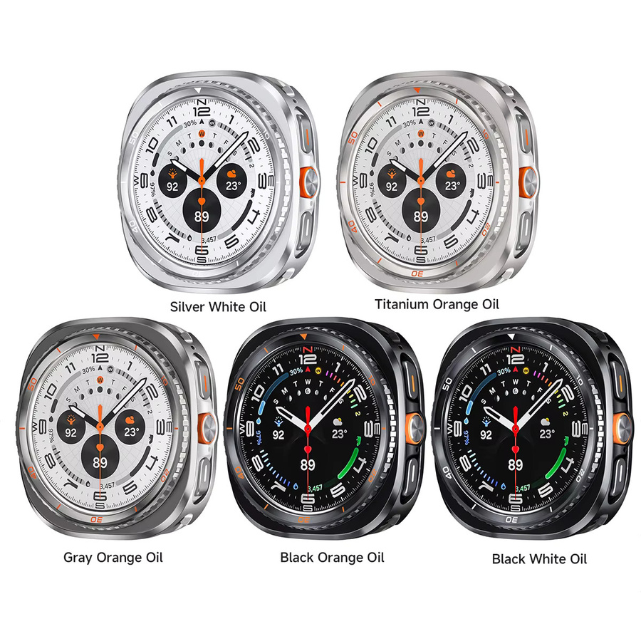 CHIICSMART Schutzabdeckung für Samsung Galaxy Watch Ultra, Edelstahl, Unisex - Bild 6
