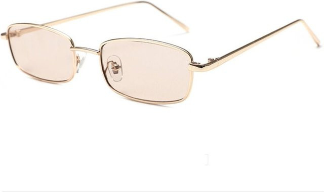 YiRan Shoe Industry W32810WW- Korrektionsbrille, Metall, quadratisch, Unisex, Gold Silber Schwarz - Bild 1