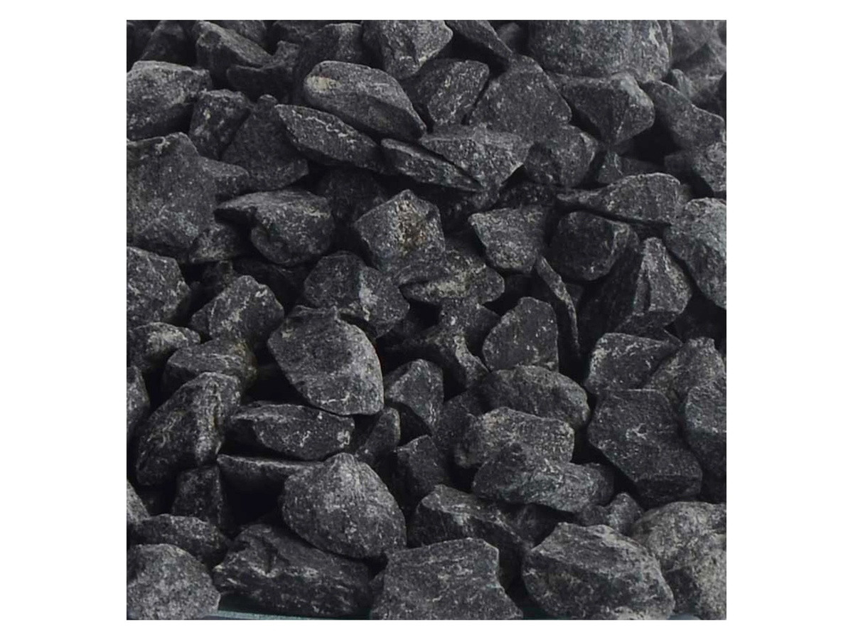 SCHICKER MINERAL Basalt Ziersplitt Anthrazit 5-8 mm 1000 kg BigBag - Bild 3