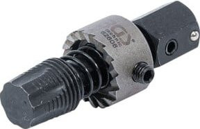 BGS Zündkerzen-Gewindereiniger mit Dichtsitzfräser aus Edelstahl M14 x 1,25 62608 - Bild 1
