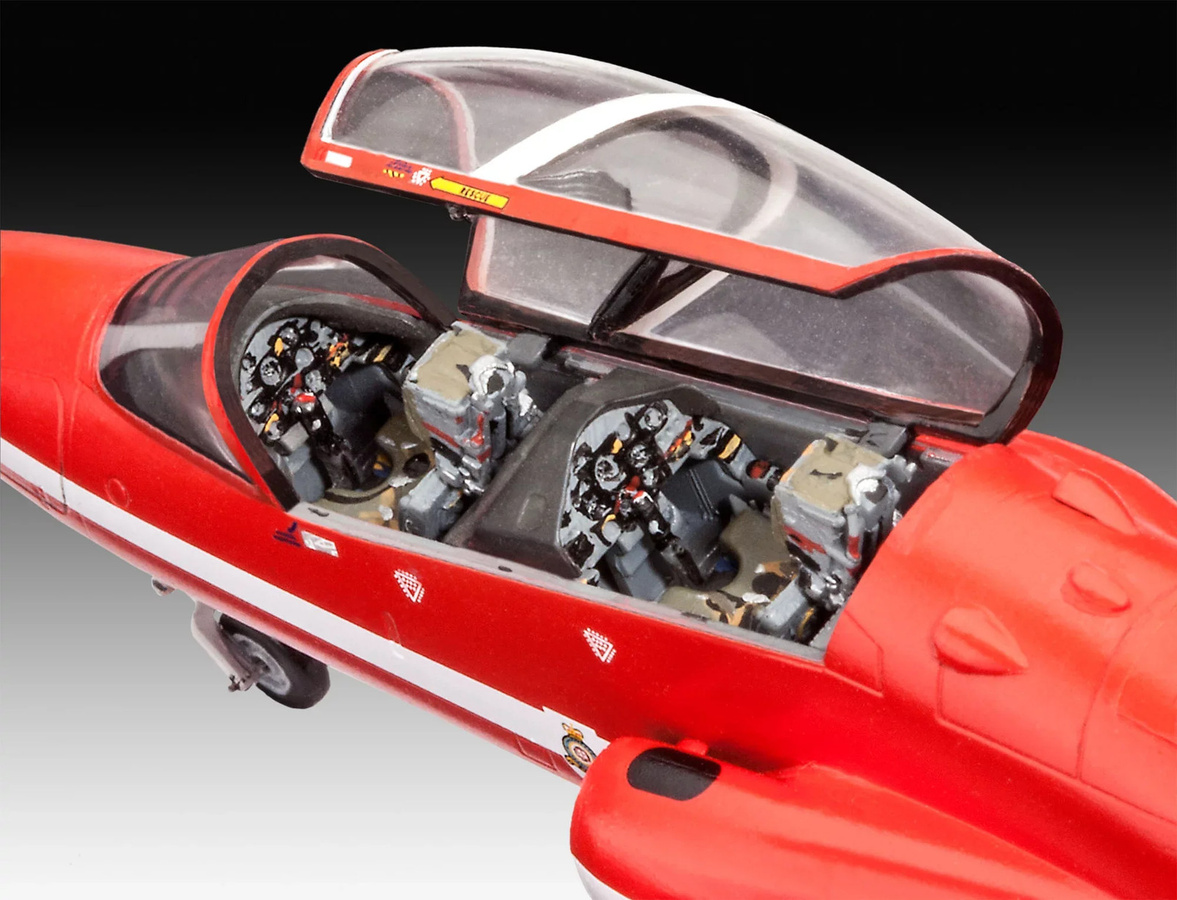 Revell BAe Hawk T.1 Red Arrows, Modellbau, 1:72, ab 10 Jahren - Bild 3