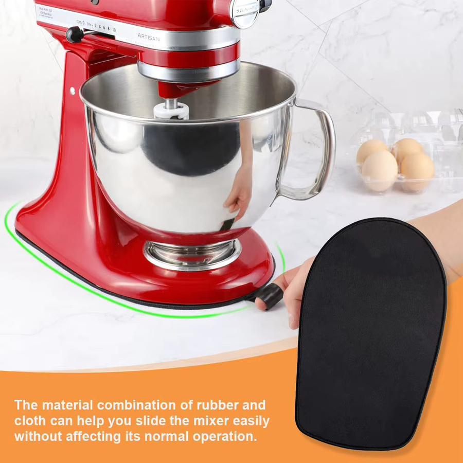 KitchenAid Gleitmatte für professionelle Schüsselheber-Mischmaschinen, Farbe: Schwarz, B/T: 32,5 x 32,5 cm, H: 19,5 cm - Bild 5