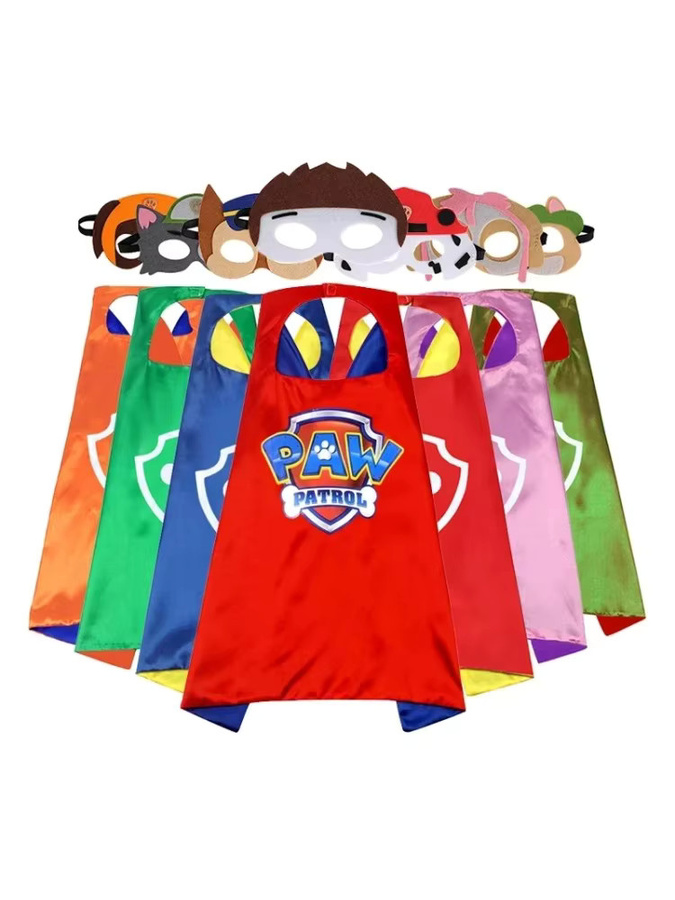 TAKARA TOMY Paw Patrol Cosplay Spielzeug Maske Umhang Cape, Set / Bundle - Bild 2