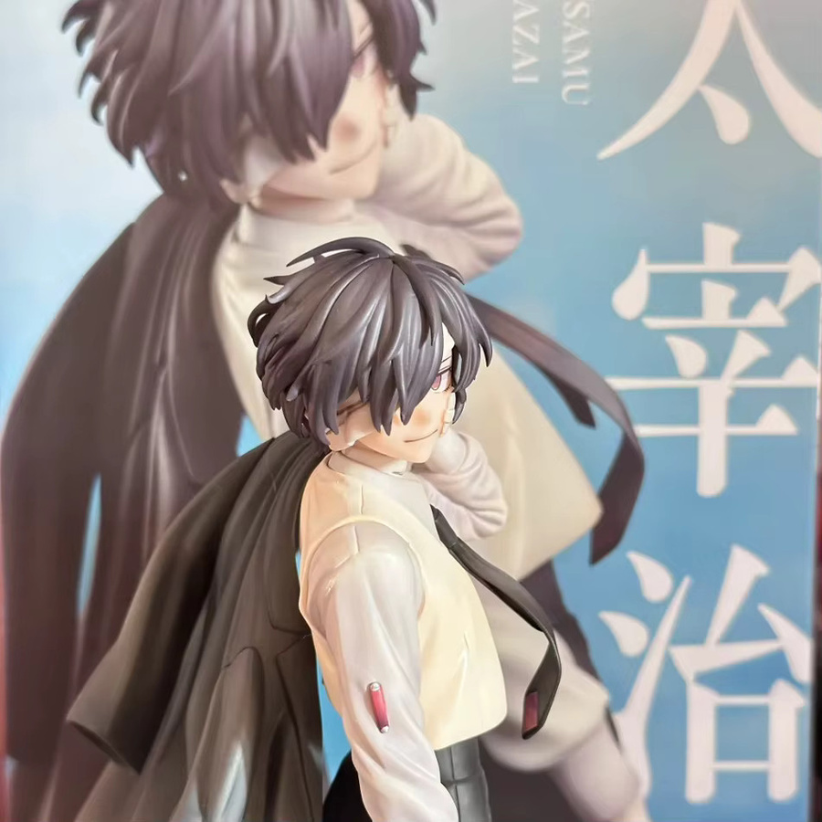 Bandai Bungou Stray Dogs Dazai Osamu Nakahara Chuuya, Anime-Figur, 22cm - Bild 3